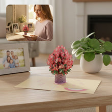 Load image into Gallery viewer, 3D Handmade Bouquet Greeting Card