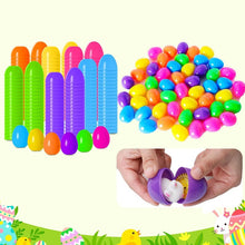 Load image into Gallery viewer, Prefilled Easter Eggs with Toys and Stickers for Egg Hunts