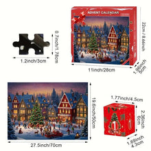 Load image into Gallery viewer, Christmas Countdown Puzzle Surprise Box Toy