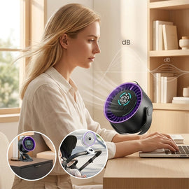 Multi-Function Wall Mount Clip Fan