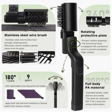 Load image into Gallery viewer, Electric 3-Speed Grill Brush