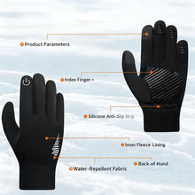 Load image into Gallery viewer, Warm Cycling Touchscreen Gloves