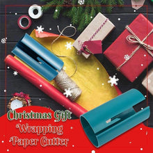 Load image into Gallery viewer, Christmas Gift Wrapping Paper Cutter