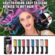Load image into Gallery viewer, Professional Temporary Hair Dye Comb