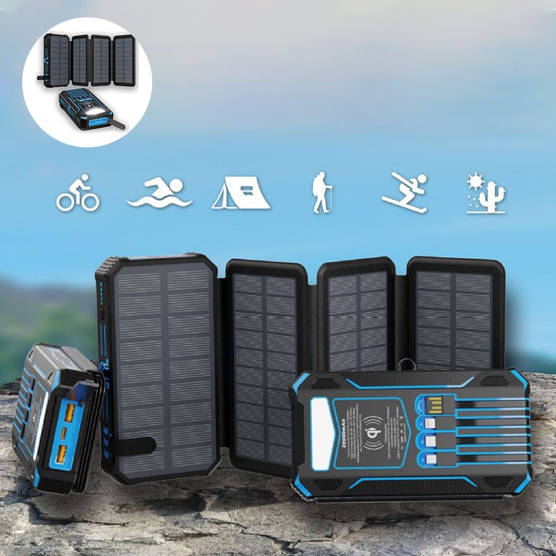 Aless™ Solar Foldable Power Bank