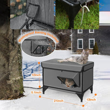 Load image into Gallery viewer, Saker Premium Heated Cat House