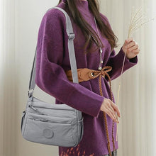 Load image into Gallery viewer, Solid Color Fashionable Multi-pocket Zipper Crossbody Bag