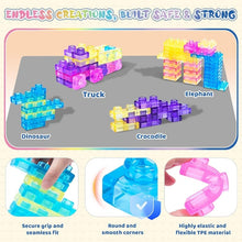 Load image into Gallery viewer, Squishy Multi-color Stacking Jelly Building Blocks Toy Set-cp2026-03-05 09:31:52