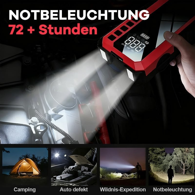 3-in-1 Notstart- & Kompressor-System