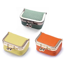 Load image into Gallery viewer, Genuine Leather Mini Jewelry Box