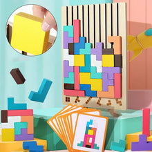 Load image into Gallery viewer, Wooden Stacking Puzzle Set