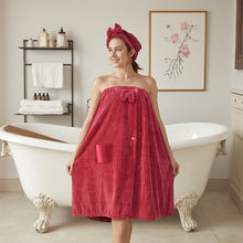 Load image into Gallery viewer, Plus Size Solid Color Bath Towel