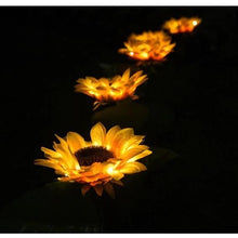 Load image into Gallery viewer, Solar Sunflower Lights
