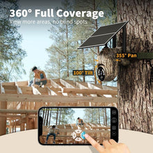 Load image into Gallery viewer, Solar camouflage camera