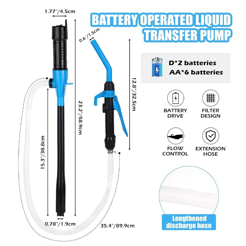 【Extra 10% OFF】Portable Power Battery Pump