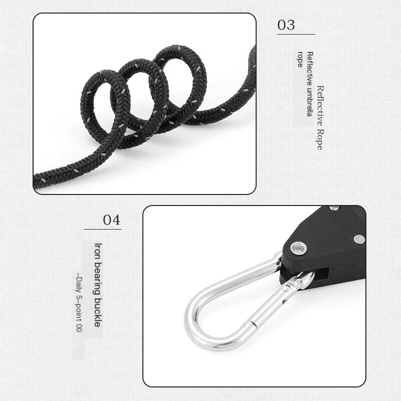 Windproof outdoor rope 5 meter