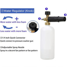 Load image into Gallery viewer, Sakerplus Foam Cannon Dual Connector Accessory