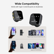 Load image into Gallery viewer, Sakerplus Wireless Lavalier Microphone with Case