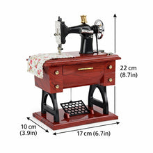 Load image into Gallery viewer, Vintage Sewing Machine Design Music Box