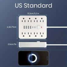 Load image into Gallery viewer, 14 in 1 US Standard Multifunctional Power Strip