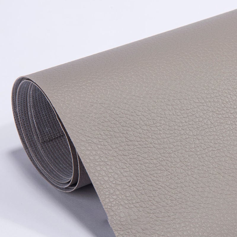 Self-adhesive leather refinisher
