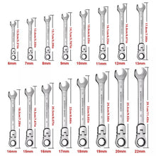 Load image into Gallery viewer, Adjustable Ratchet Wrench Set