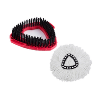 Load image into Gallery viewer, Triangular Disc Floor Brush Rotating Mop Head