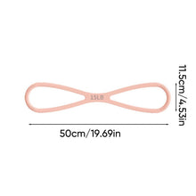 Load image into Gallery viewer, 8-Shaped Silicone Resistance Band with Massage Grip
