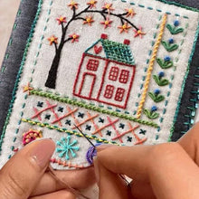 Load image into Gallery viewer, DIY Embroidery Stitch Book