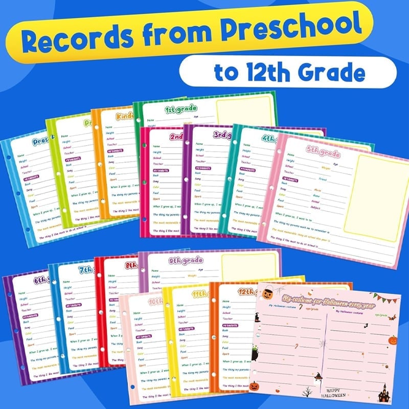School Years Memory Book Set