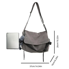 Load image into Gallery viewer, Men’s Canvas Crossbody Bag