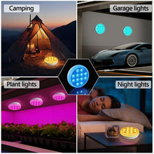 Load image into Gallery viewer, 2/4 PCS-Ultra-High Brightness Rechargeable Submersible LED Lights with Remote