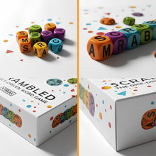 Load image into Gallery viewer, Scrambled Dice Word Game Set