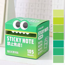 Load image into Gallery viewer, Colorful Self-Adhesive Pull-Out Memo Pads