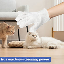Load image into Gallery viewer, Pet Glove Wipes for Dogs &amp; Cats