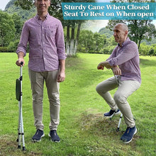 Load image into Gallery viewer, Foldable Walking Stick Chair