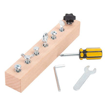 Load image into Gallery viewer, Educational Screw-Tightening Busy Board
