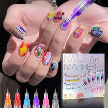 Load image into Gallery viewer, Nail Doodle Pen for DIY Nail Art