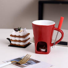 Load image into Gallery viewer, Multi-Functional Ceramic Fondue Mug