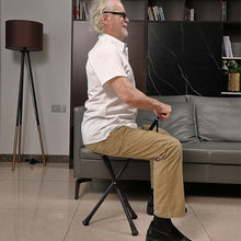 Load image into Gallery viewer, Foldable Walking Stick Chair