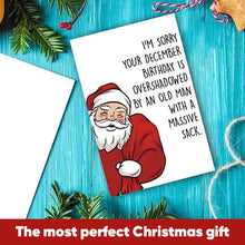 Load image into Gallery viewer, Cartoon Santa Claus Birthday Card