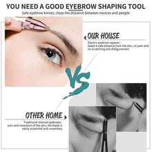 Load image into Gallery viewer, 2 in 1 Electric Eyebrow Trimmer