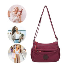 Load image into Gallery viewer, Solid Color Fashionable Multi-pocket Zipper Crossbody Bag