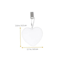 Load image into Gallery viewer, LED Heart Light Keychain