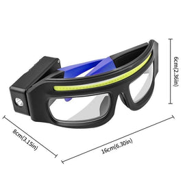 Ultra-Lightweight Motion-Sensing Headlamp with XTE+COB Dual Light Source