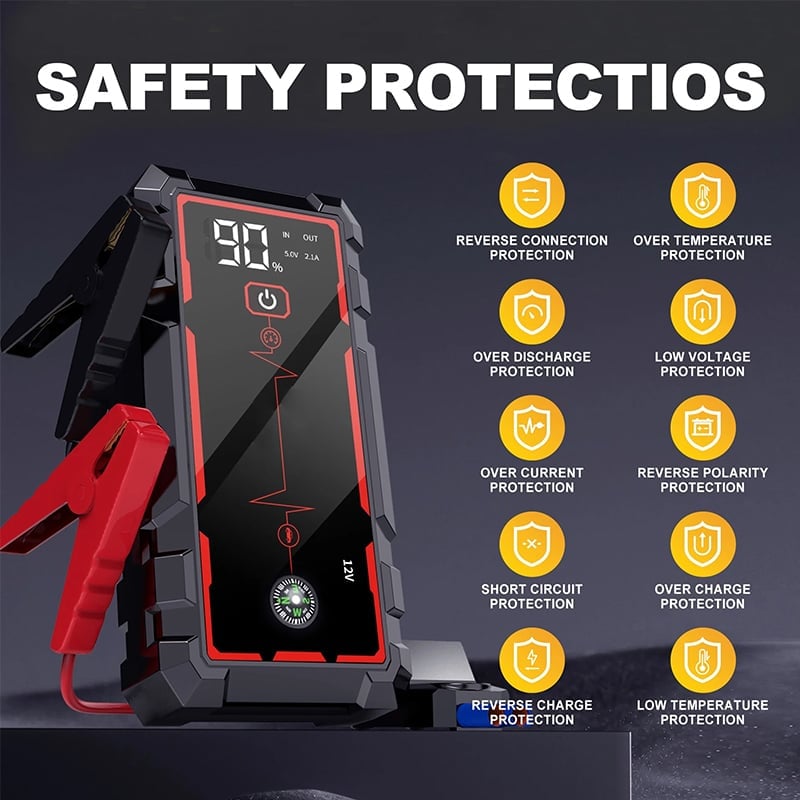 12V Jump Starter Car Battery