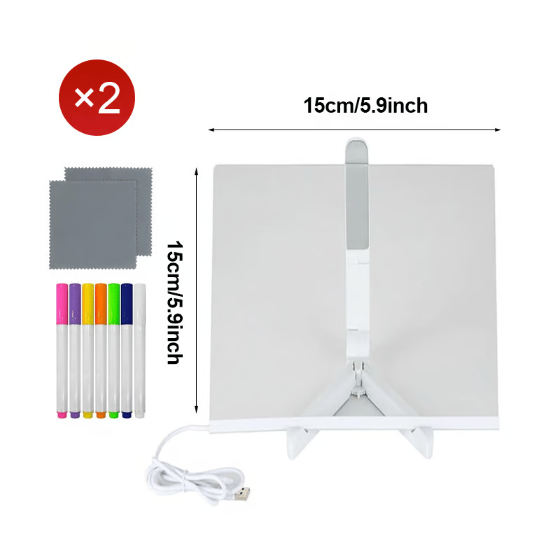 Christmas Sale LED Note Board with Colors
