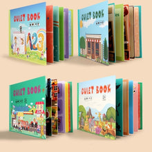 Load image into Gallery viewer, Busy Book for Kids to Develop Learning Skills Quiet Book Preschool Educational Toy
