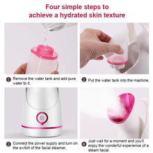 Load image into Gallery viewer, Nano Ionic Facial Steamer Humidifier