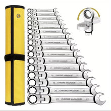 Load image into Gallery viewer, Adjustable Ratchet Wrench Set